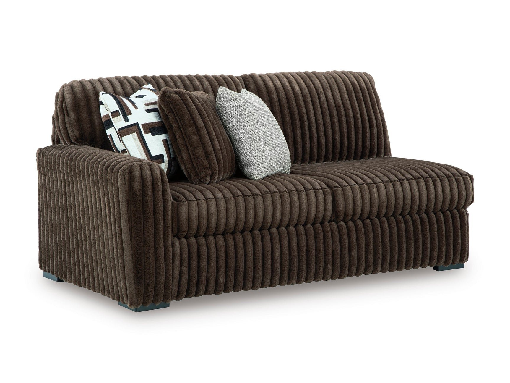 Midnight-Madness Chocolate 2-Piece RAF Sectional Sofa with Chaise (Online Special Price) - Ornate Home