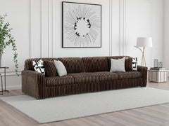 Midnight-Madness Chocolate 2-Piece Sectional - Ornate Home