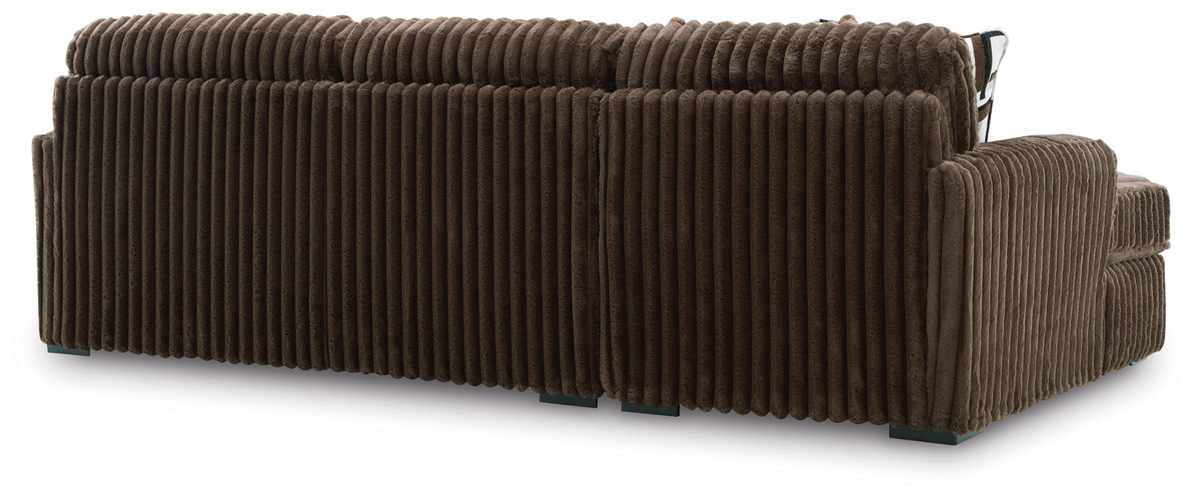Midnight-Madness Chocolate 2-Piece Sectional Sofa with Chaise (Online Special Price) - Ornate Home