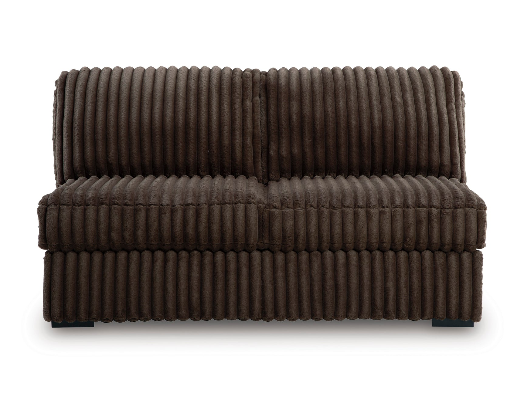 Midnight-Madness Chocolate 3-Piece Sectional with Chaise - Ornate Home