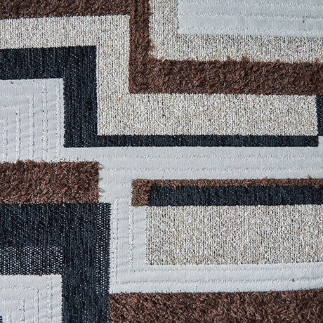 Midnight-Madness Chocolate 4-Piece Sectional with Chaise - Ornate Home