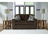 Midnight-Madness Chocolate Loveseat (Online Special Price) - Ornate Home
