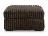 Midnight-Madness Chocolate Oversized Accent Ottoman (Online Special Price) - Ornate Home