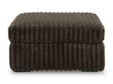 Midnight-Madness Chocolate Oversized Accent Ottoman - Ornate Home
