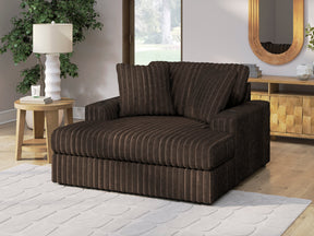 Midnight-Madness Chocolate Oversized Chaise (Online Special Price) - Ornate Home