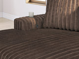 Midnight-Madness Chocolate Oversized Chaise (Online Special Price) - Ornate Home