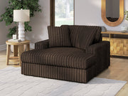 Midnight-Madness Chocolate Oversized Chaise - Ornate Home