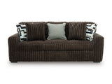 Midnight-Madness Chocolate Sofa - Ornate Home