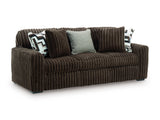 Midnight-Madness Chocolate Sofa - Ornate Home