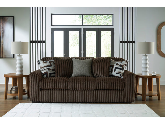 Midnight-Madness Chocolate Sofa - Ornate Home