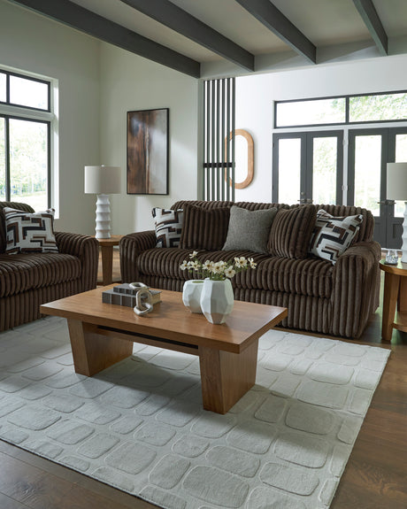 Midnight-Madness Chocolate Sofa - Ornate Home