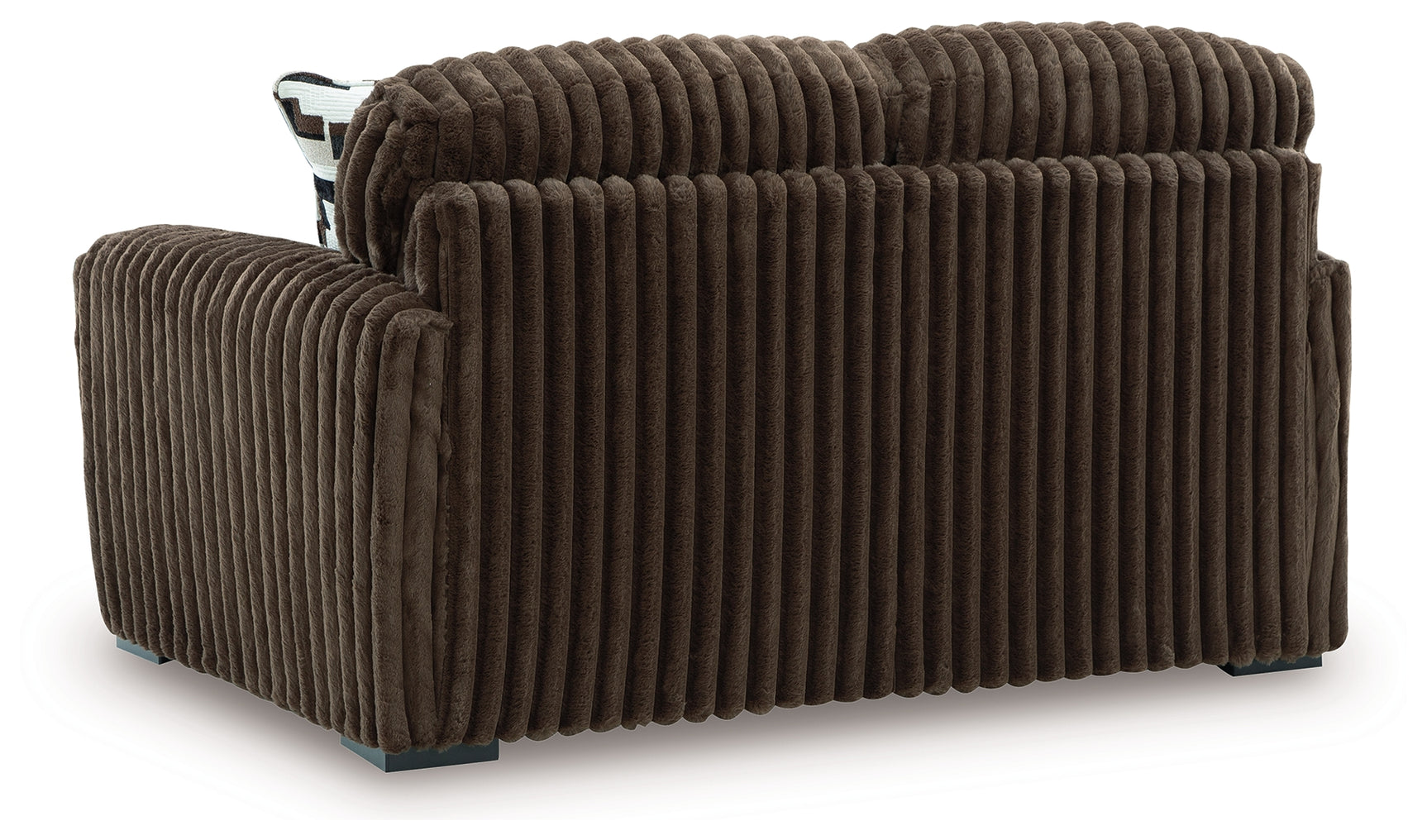 Midnight-Madness Chocolate Sofa and Loveseat (Online Special Price) - Ornate Home
