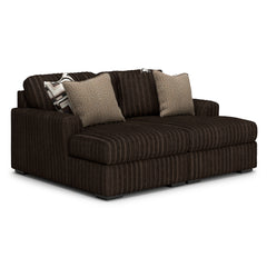 Midnight-Madness Chocolate Super Chaise - Ornate Home