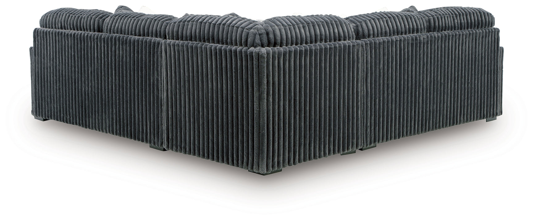 Midnight-Madness Gunmetal 3-Piece Sectional (Online Special Price) - Ornate Home