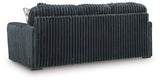 Midnight-Madness Gunmetal Sofa, Loveseat and Oversized Chaise (Online Special Price) - Ornate Home