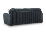 Midnight-Madness Gunmetal Sofa - Ornate Home