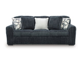 Midnight-Madness Gunmetal Sofa - Ornate Home