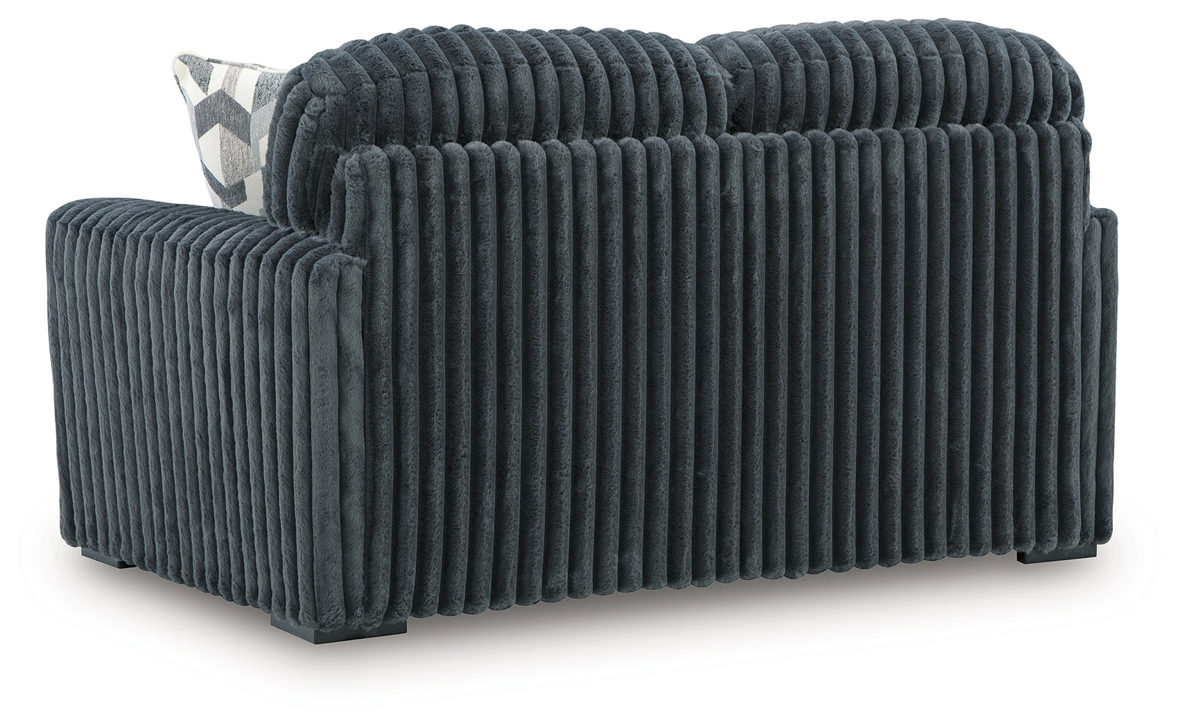 Midnight-Madness Gunmetal Sofa and Loveseat (Online Special Price) - Ornate Home