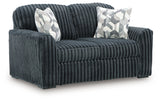 Midnight-Madness Gunmetal Sofa and Loveseat - Ornate Home