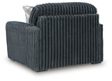 Midnight-Madness Gunmetal Sofa and Oversized Chair (Online Special Price) - Ornate Home