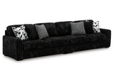 Midnight-Madness Onyx 2-Piece Sectional (Online Special Price) - Ornate Home