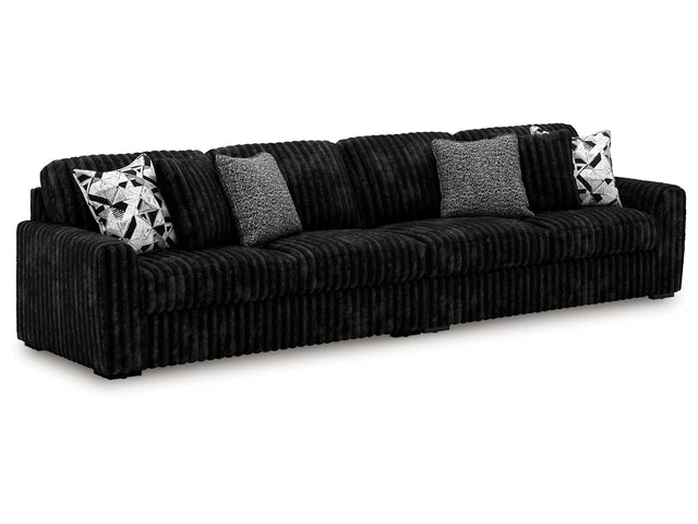 Midnight-Madness Onyx 2-Piece Sectional (Online Special Price) - Ornate Home