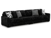 Midnight-Madness Onyx 2-Piece Sectional - Ornate Home