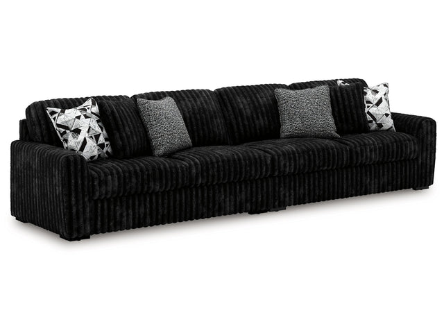 Midnight-Madness Onyx 2-Piece Sectional - Ornate Home