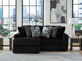 Midnight-Madness Onyx 2-Piece Sectional with Left Chaise (Online Special Price) - Ornate Home