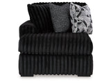 Midnight-Madness Onyx 3-Piece Sectional with Left Chaise (Online Special Price) - Ornate Home