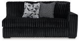 Midnight-Madness Onyx 3-Piece Sectional with Left Chaise - Ornate Home