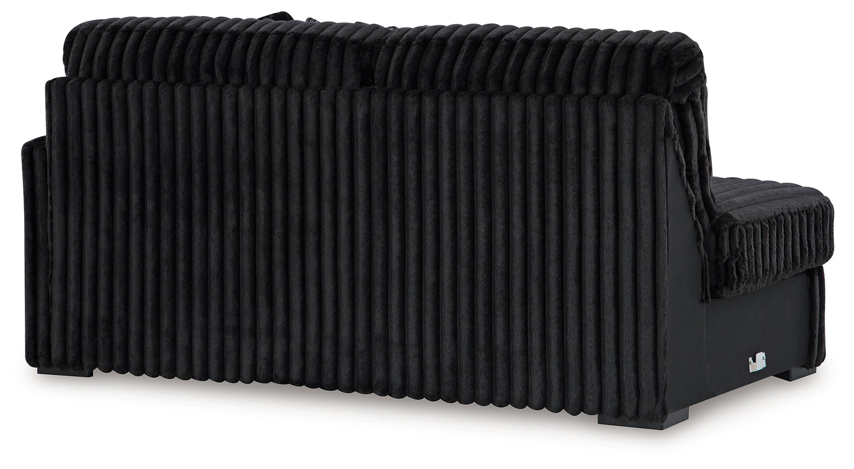 Midnight-Madness Onyx 3-Piece Sectional with Left Chaise - Ornate Home