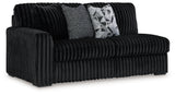 Midnight-Madness Onyx 3-Piece Sectional with Right Chaise - Ornate Home