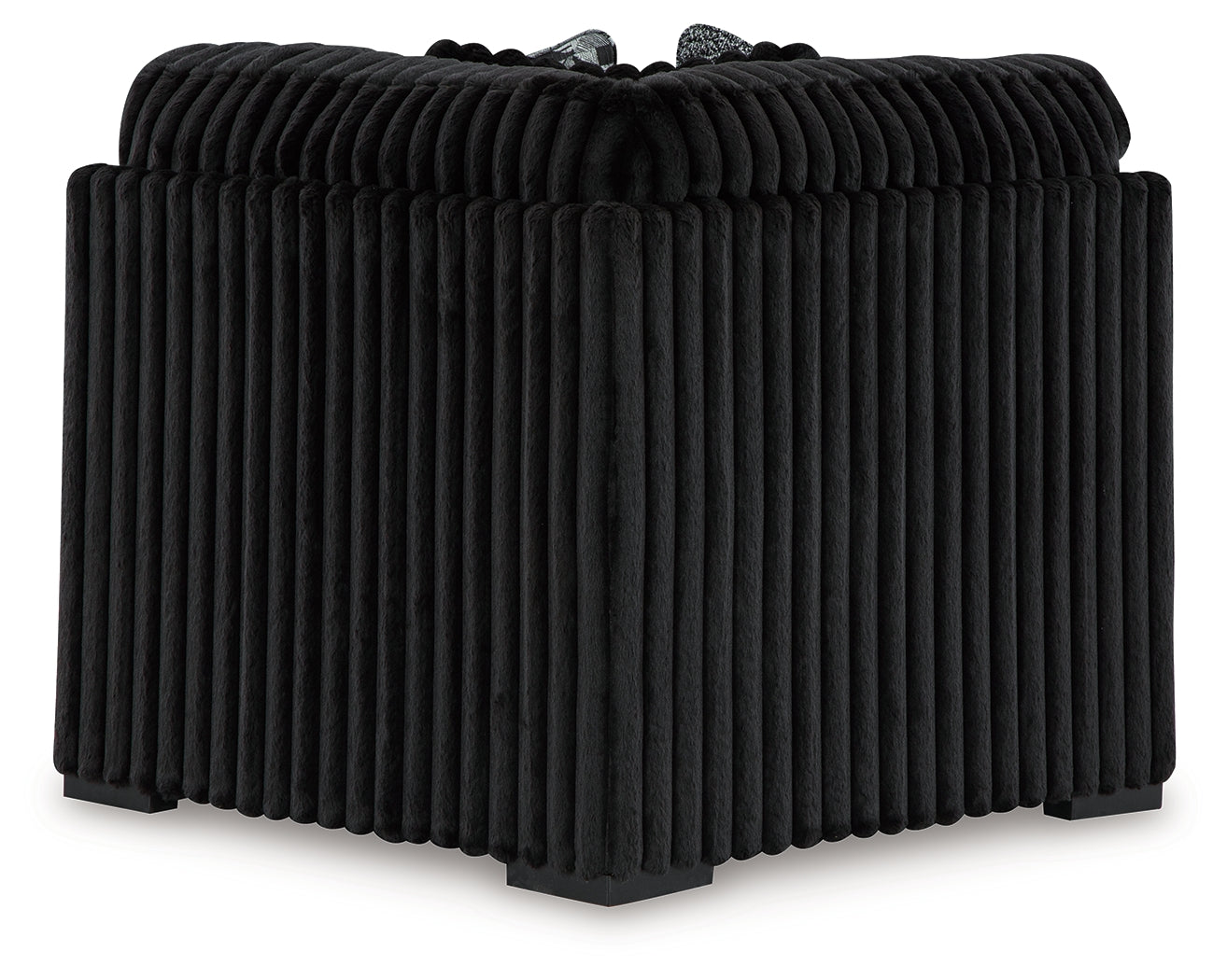 Midnight-Madness Onyx 4-Piece Sectional (Online Special Price) - Ornate Home