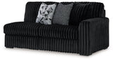 Midnight-Madness Onyx 4-Piece Sectional (Online Special Price) - Ornate Home