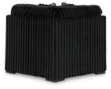 Midnight-Madness Onyx 4-Piece Sectional - Ornate Home