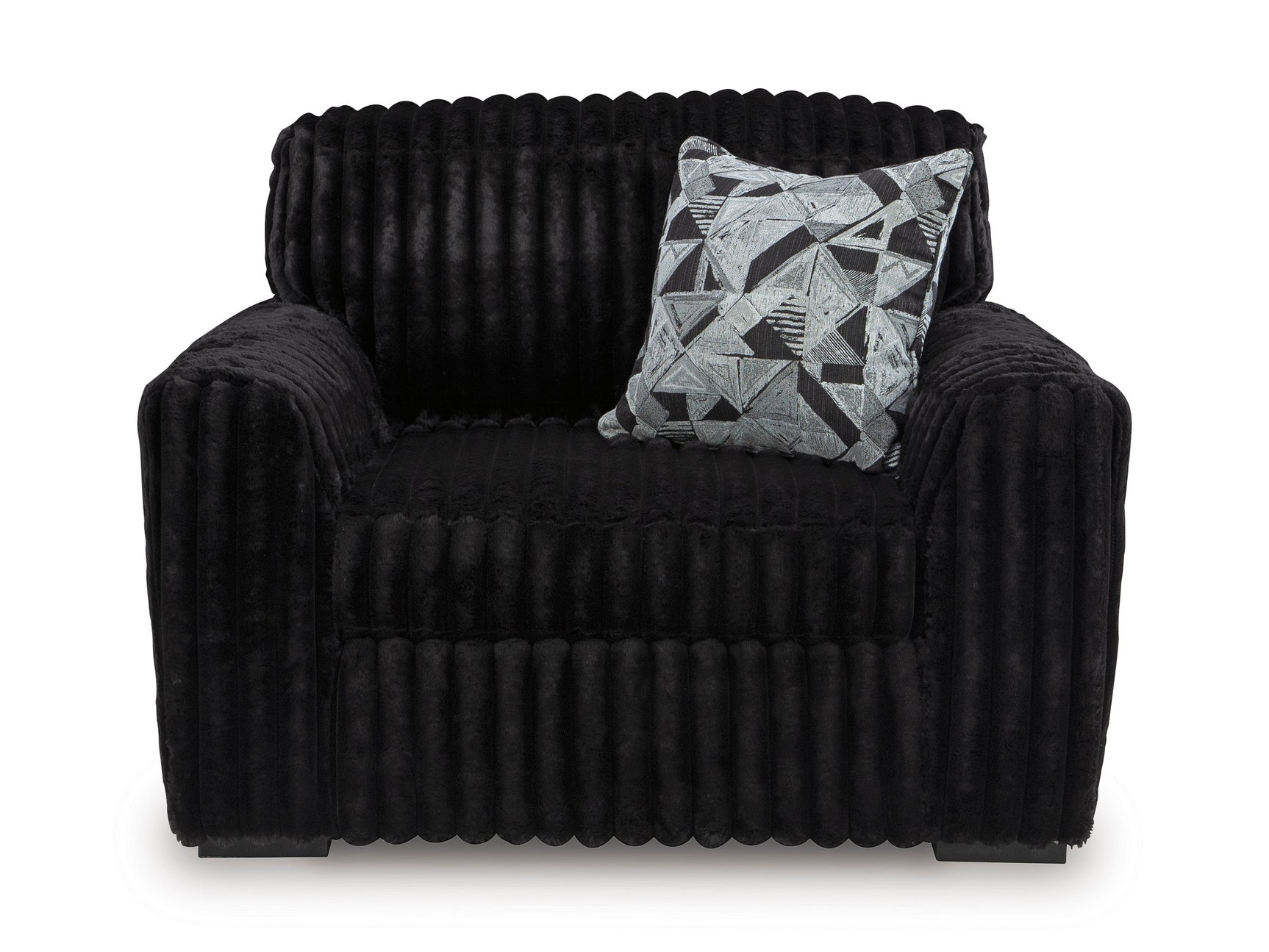 Midnight-Madness Onyx Chair and a Half (Online Special Price) - Ornate Home