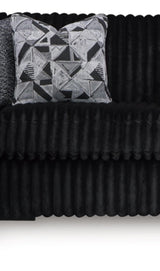 Midnight-Madness Onyx Corduroy Modular Sectional Units - Create your own Style - Ornate Home