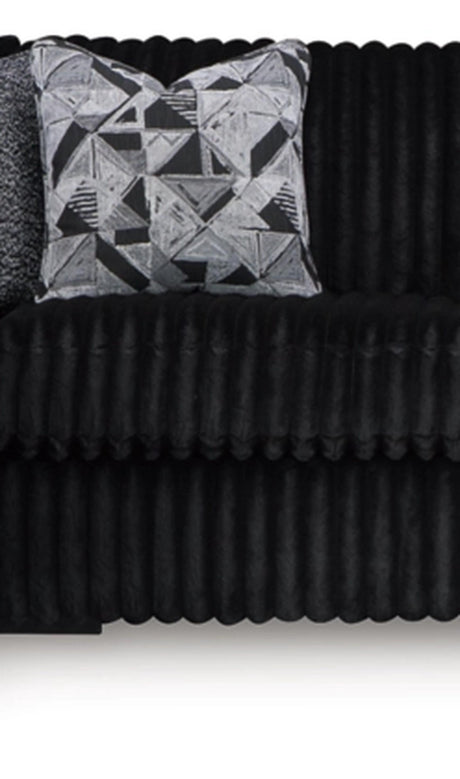 Midnight-Madness Onyx Corduroy Modular Sectional Units - Create your own Style - Ornate Home