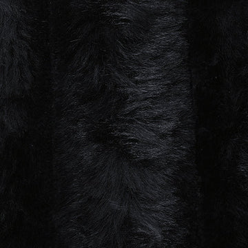 Midnight-Madness Onyx Corduroy Oversized Accent Ottoman - Ornate Home
