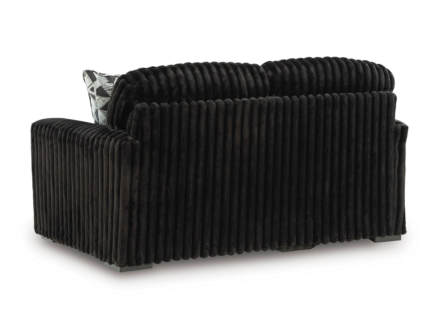 Midnight-Madness Onyx Loveseat (Online Special Price) - Ornate Home