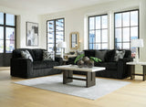 Midnight-Madness Onyx Loveseat (Online Special Price) - Ornate Home