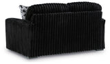 Midnight-Madness Onyx Sofa, Loveseat and Oversized Chair (Online Special Price) - Ornate Home