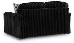 Midnight-Madness Onyx Sofa and Loveseat - Ornate Home