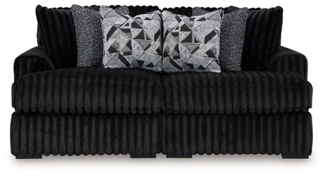 Midnight-Madness Onyx Super Chaise - Ornate Home