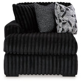 Midnight-Madness Onyx Super Chaise and Oversized Chaise (Online Special Price) - Ornate Home