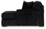 Midnight-Madness Onyx Super Chaise and Oversized Chaise (Online Special Price) - Ornate Home