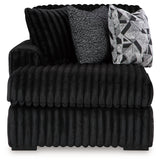 Midnight-Madness Onyx Super Chaise and Oversized Chaise - Ornate Home
