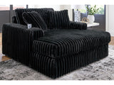 Midnight-Madness Onyx Super Chaise and Oversized Chaise - Ornate Home