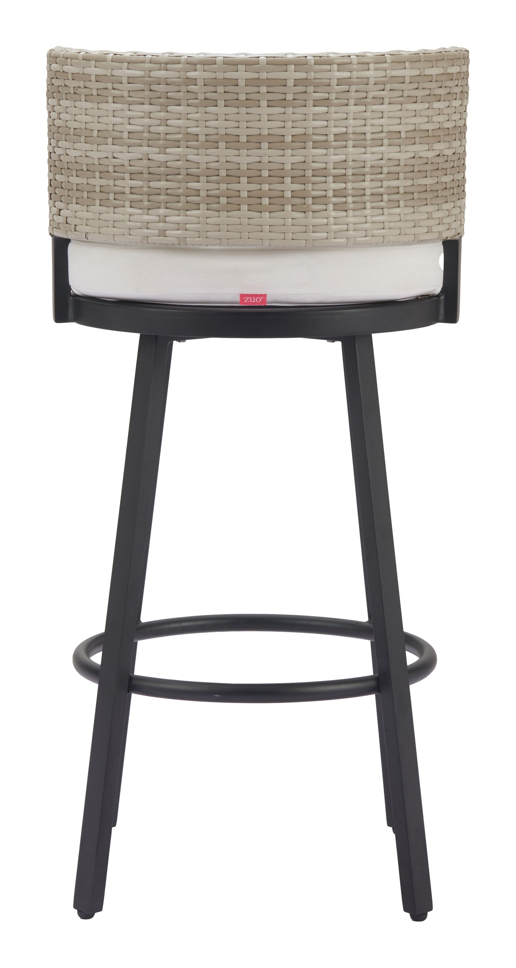 Midnight White Wave Barstool - Ornate Home